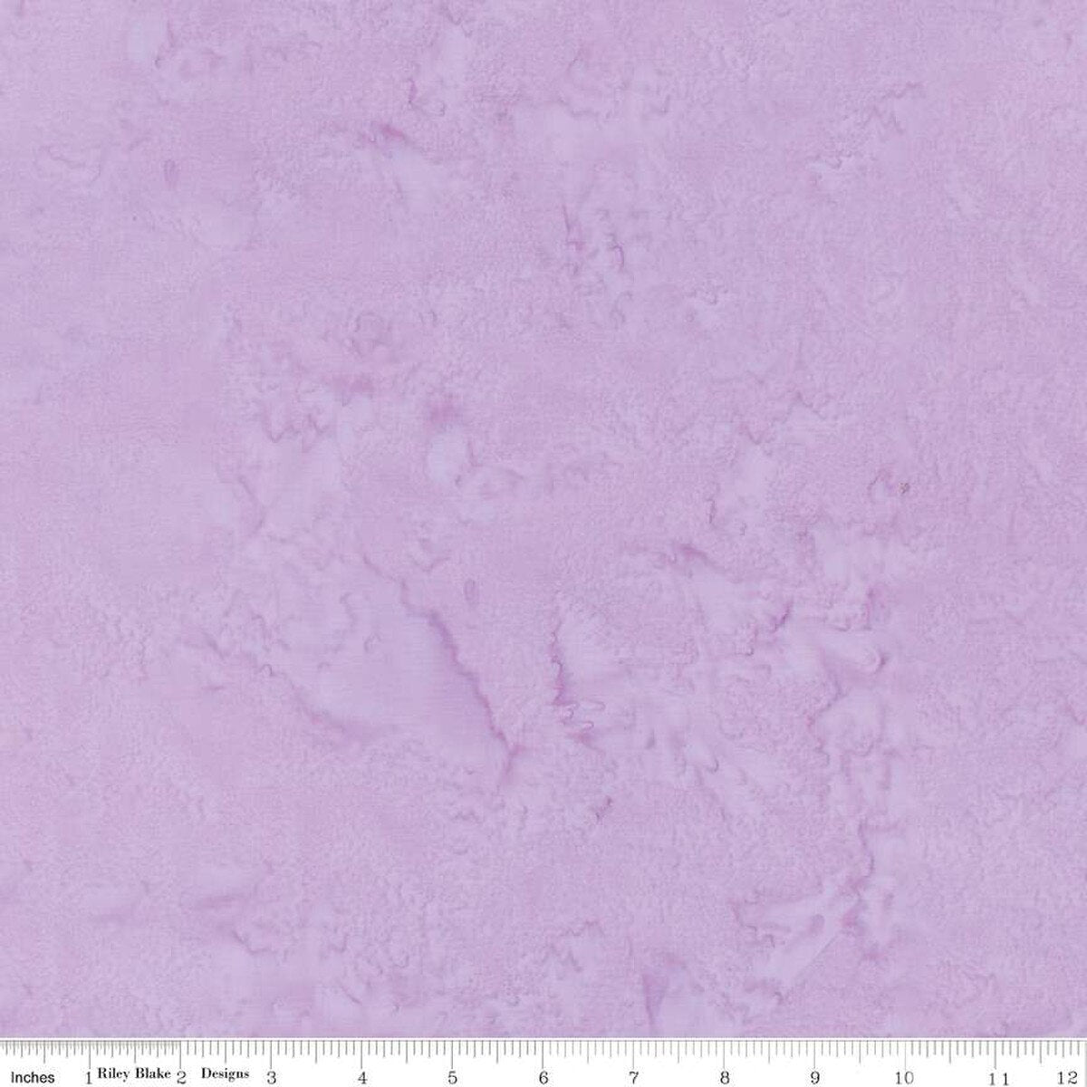 Expressions Batiks Hand-Dyes Basic Texture Blender Lavender Blue Purple Riley Blake Designs Cotton Fabric