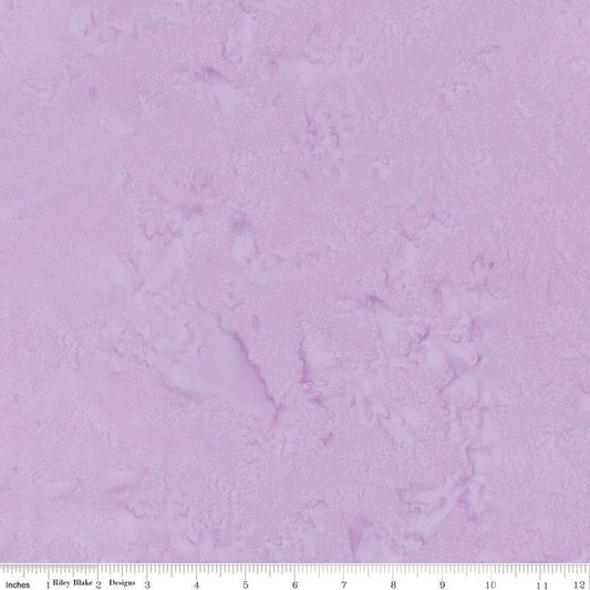 Expressions Batiks Hand-Dyes Basic Texture Blender Lavender Blue Purple Riley Blake Designs Cotton Fabric