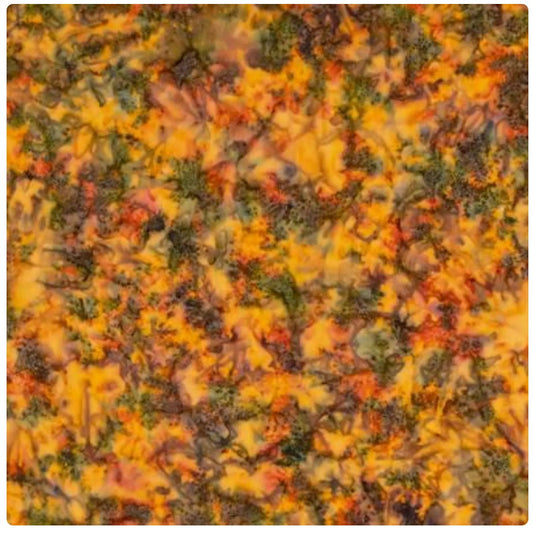 Expressions Batiks Hand-Dyes Basic Texture Blender Tangerine Orange Riley Blake Cotton Fabric RB-BTHH213