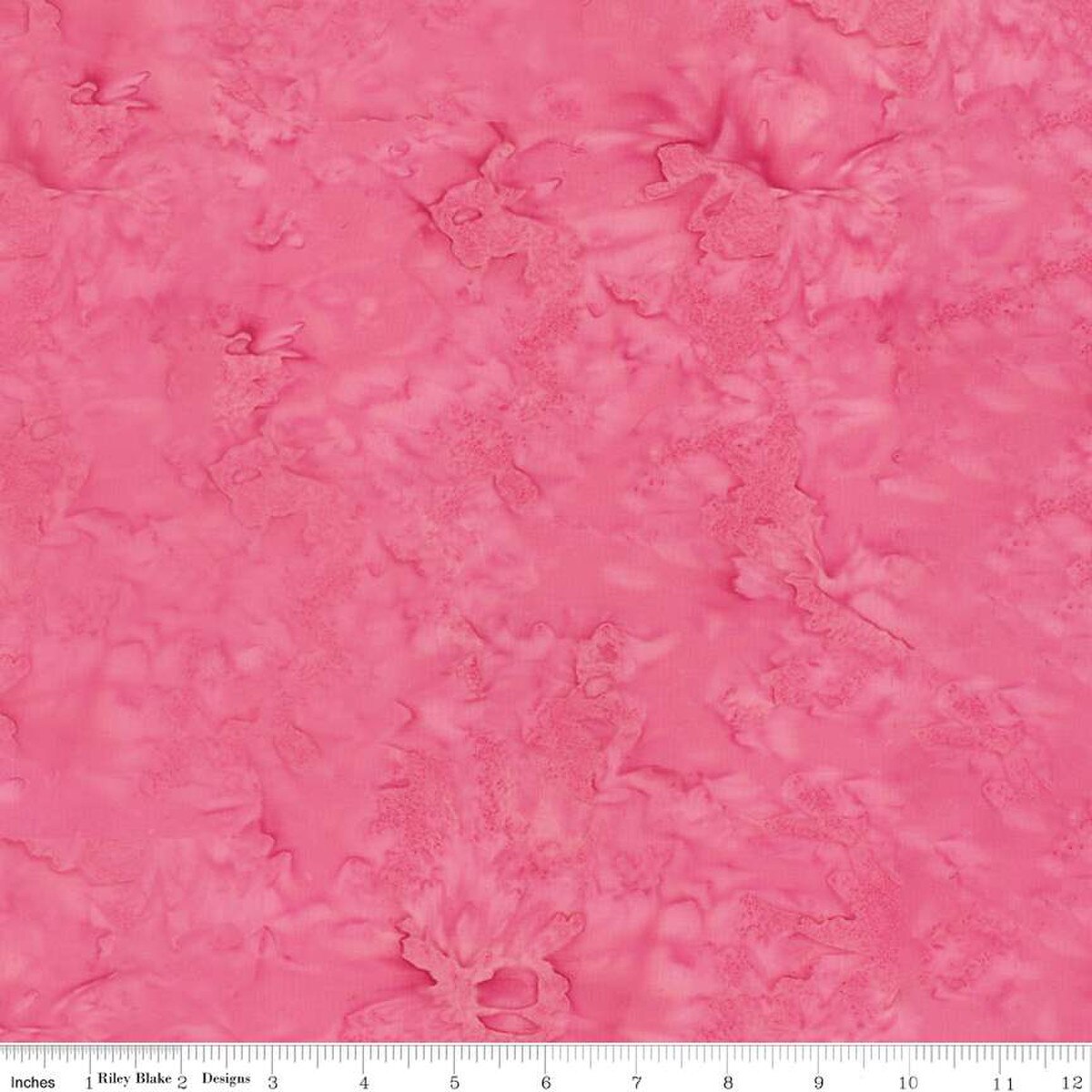 Expressions Batiks Hand-Dyes Flamingo Pink Riley Blake Cotton Fabric