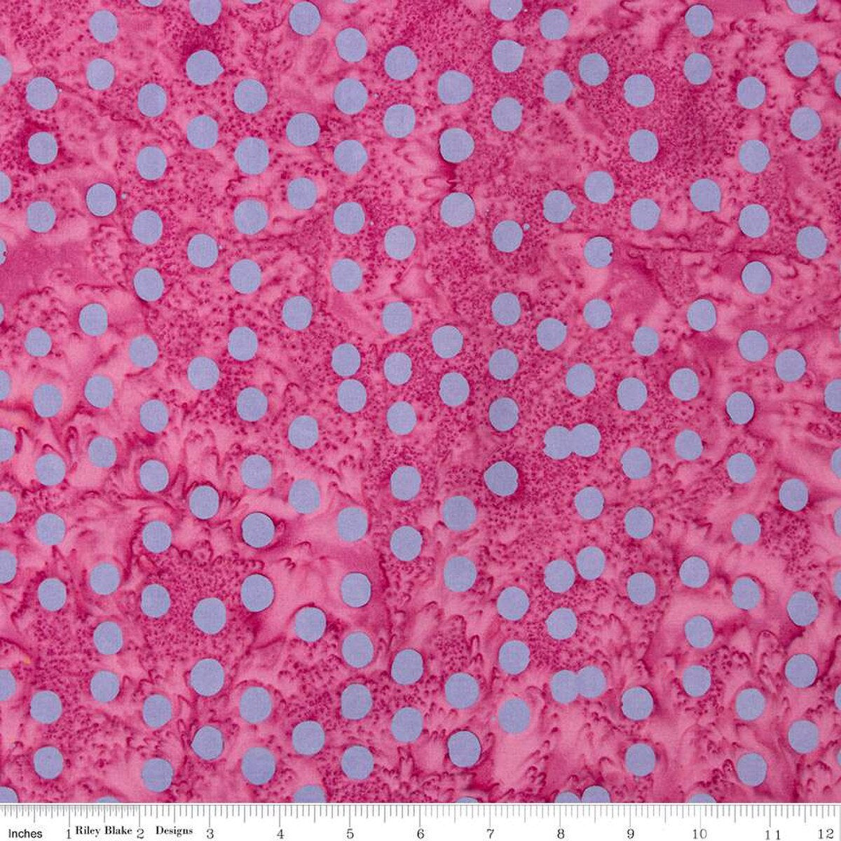 Expressions Batiks Neon Pop in Flamingo Pink designed by Riley Blake Designs 44 inches wide 100% Cotton Quilting Fabric RB-BT23052-195