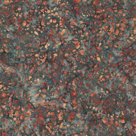 Expressions Batiks Terrazzo in Ginger Syrup Brown Orange Riley Blake Designs Cotton Fabric RB-BT21800-147