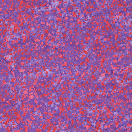 Expressions Batiks Terrazzo in Lollipop Purple Red Riley Blake Designs Cotton Fabric RB-BT21800-184