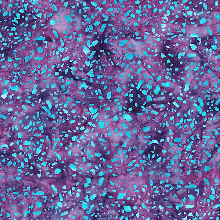 Expressions Batiks Terrazzo in Mountain's Majesty Purple Blue Riley Blake Designs Cotton Fabric RB-BT21800-185
