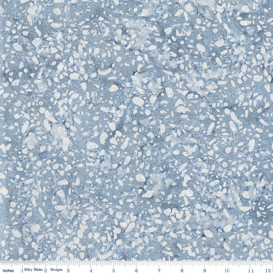 Expressions Batiks Terrazzo in Silver Riley Blake Designs Cotton Fabric RB-BT21800-154