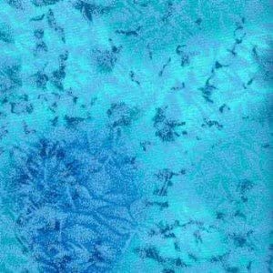 Fairy Frost Turquoise Pearlized Metallic Glitter Michael Miller Cotton Fabric