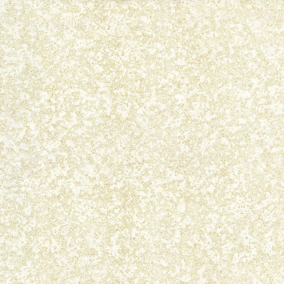 Fairy Frost Twinkle White Gold Pearlized Metallic Glitter Michael Miller Cotton Fabric