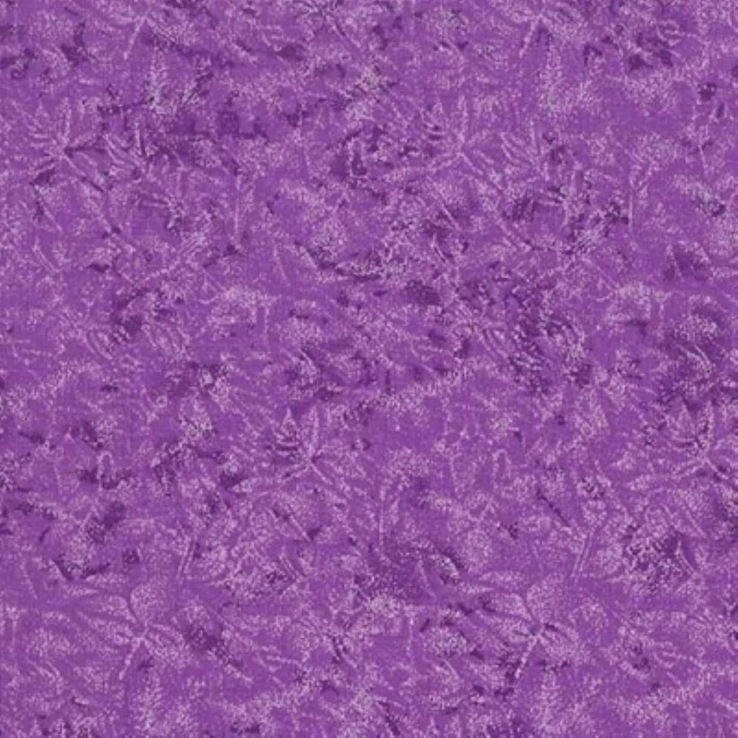 Fairy Frost Venus Purple Pearlized Metallic Glitter Michael Miller Cotton Fabric