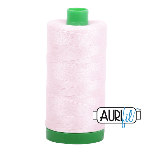 Fairy Floss Light Pink 40 wt 1094 yd Large Spool Aurifil Cotton Quilting Thread AF-MK40SC6-6723