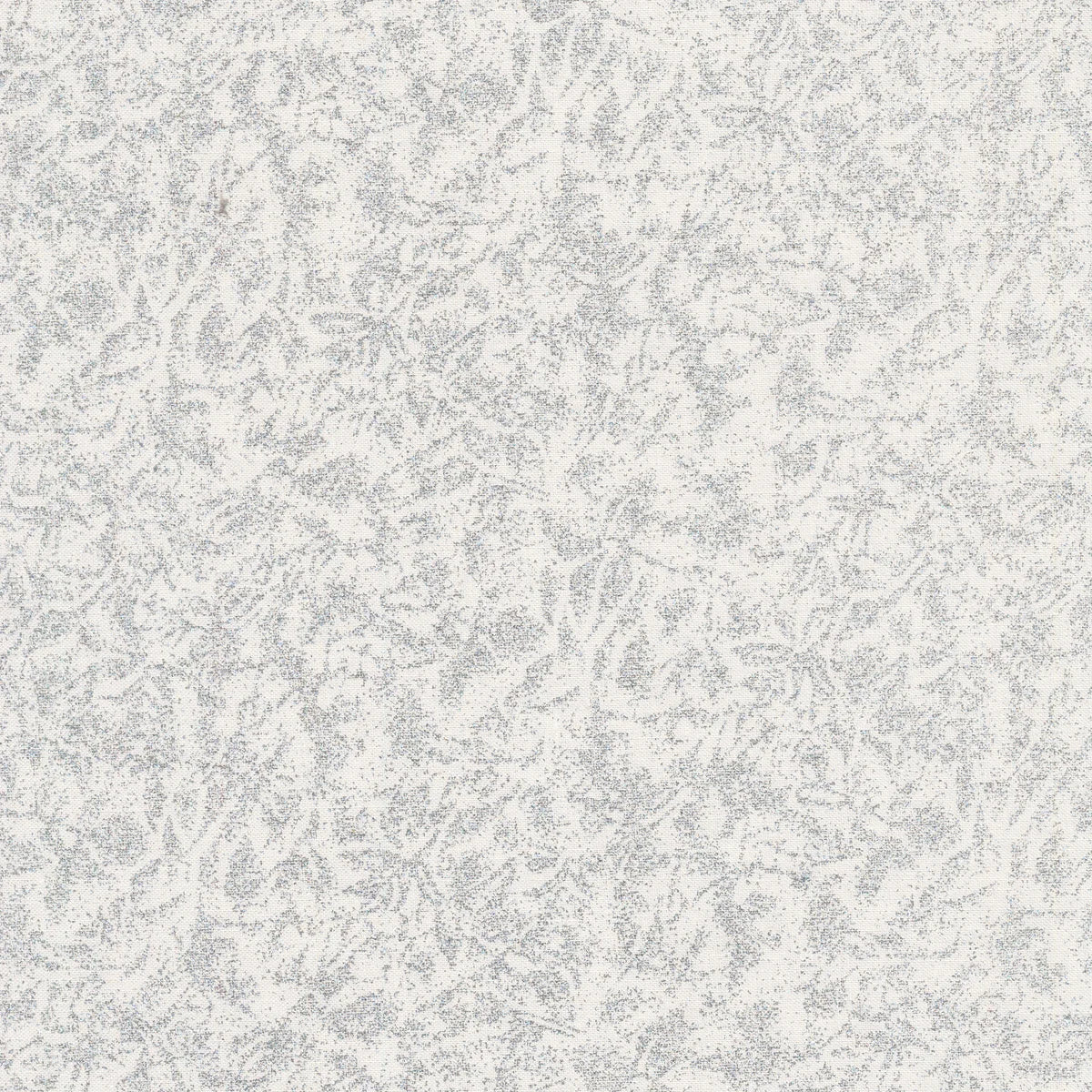 Fairy Frost Glimmer Silver Pearlized Metallic Michael Miller Cotton Fabric