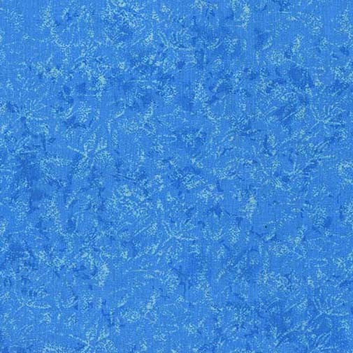 Fairy Frost Seas Blue Metallic Glitter Michael Miller Cotton Fabric