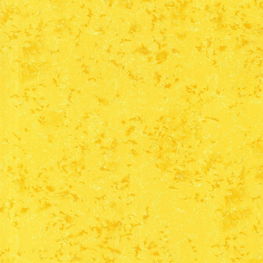 Fairy Frost Sunny Yellow Pearlized Metallic Michael Miller Cotton Fabric