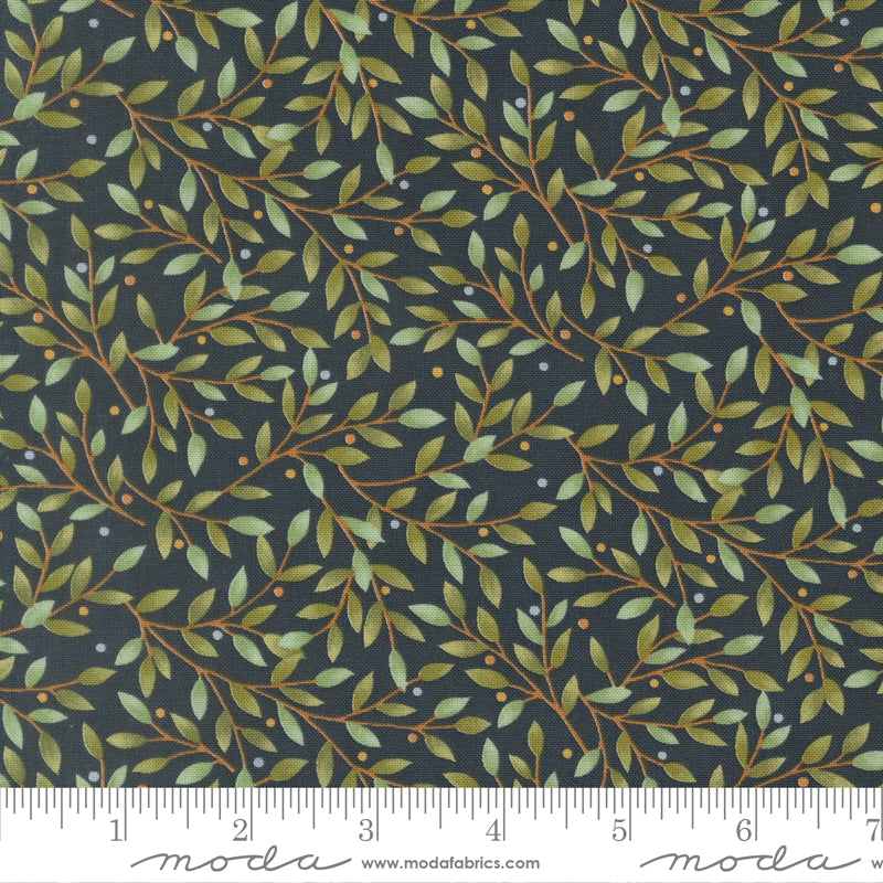 Family Tree Leaves Branches Night Sky Deb Strain Moda Fabrics Cotton Fabric MD-56162-15 | US Fabric Shop
