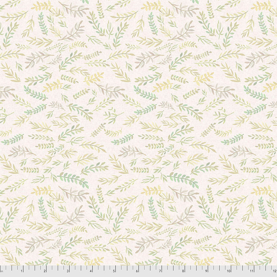 Farm Friends Branches Ivory Mia Charro Free Spirit Cotton Fabric