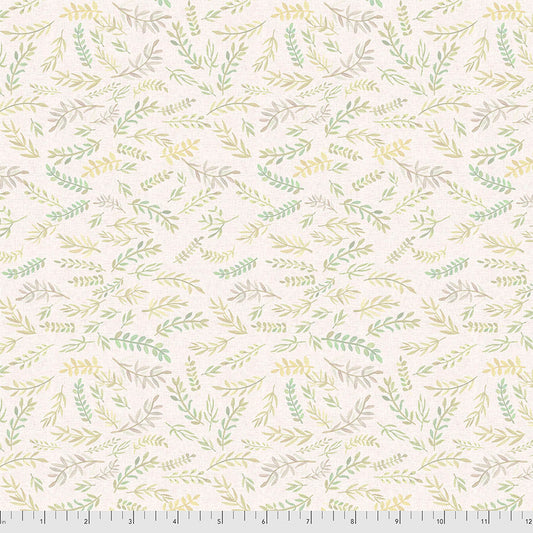 Farm Friends Branches Ivory Mia Charro Free Spirit Cotton Fabric