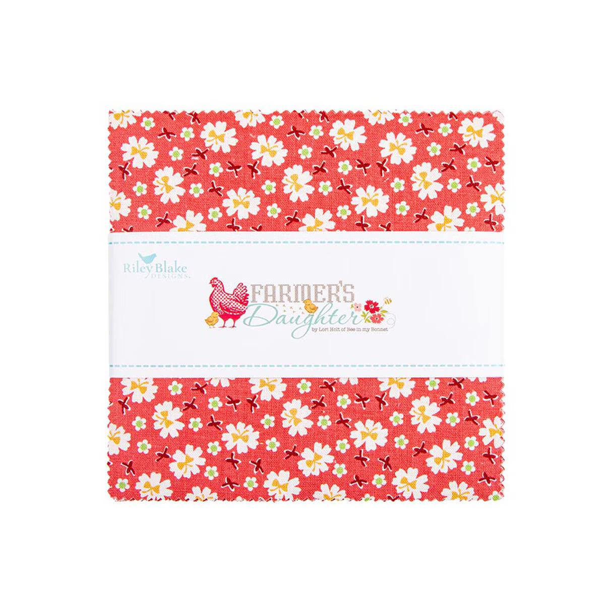 Farmer's Daughter 5" Squares Stacker 42pcs Lori Holt of Bee in my Bonnet Riley Blake Designs Cotton Fabric RB-5-17160-42