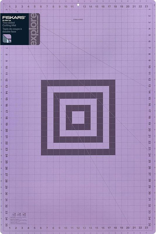 Fashion Rotary Mats 24"x36" Self Healing Plastic Fiskars FISKARS-1070283