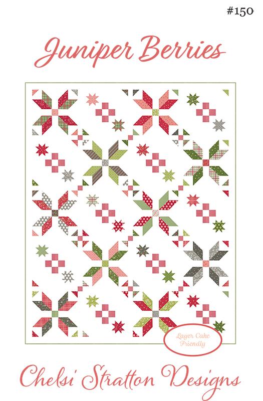 Favorite Things Juniper Berries Quilting Pattern Chelsi Stratton Designs