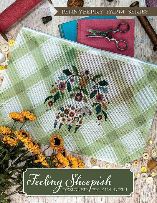 Feeling Sheepish Cross Stitch Pattern Kim Diehl Its Sew Emma ISE-4068