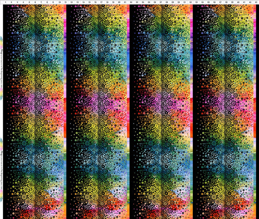 Felicity Border Black In the Beginning Fabrics Cotton Fabric ITB-1FEL-2