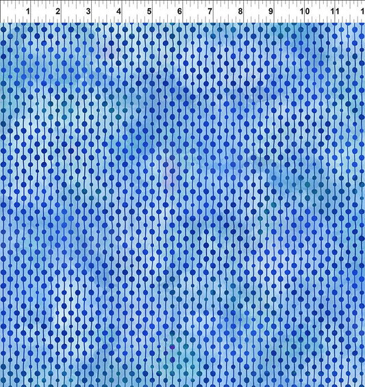 Felicity Dot Stripe Blue In the Beginning Fabrics Cotton Fabric ITB-8FEL-2