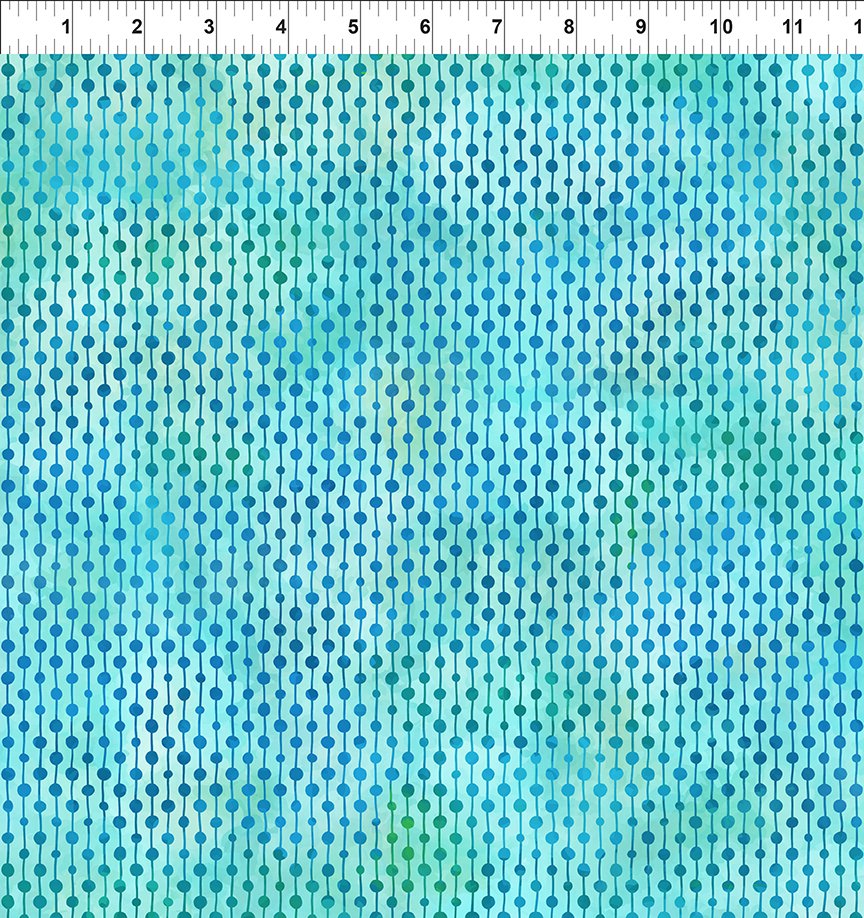 Felicity Dot Stripe Teal In the Beginning Fabrics Cotton Fabric ITB-8FEL-1