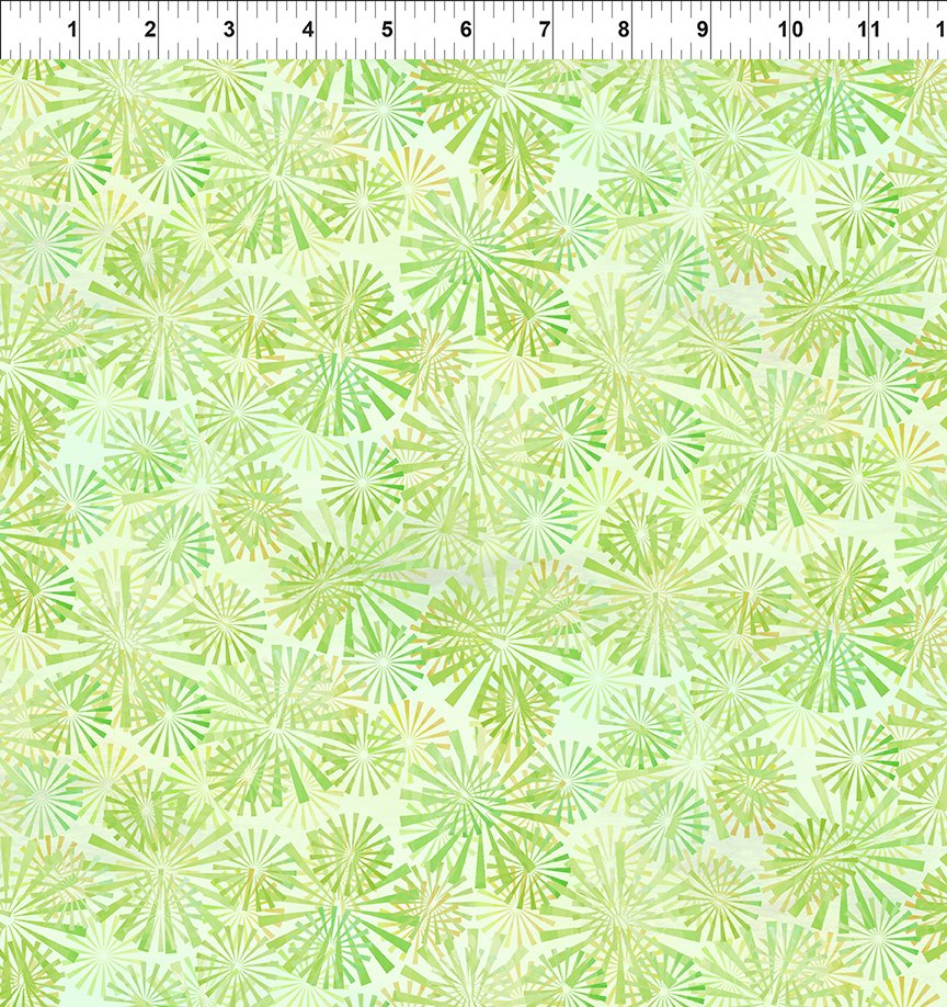 Felicity Rays Green In the Beginning Fabrics Cotton Fabric ITB-5FEL-2