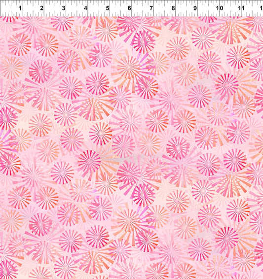 Felicity Rays Pink In the Beginning Fabrics Cotton Fabric ITB-5FEL-1
