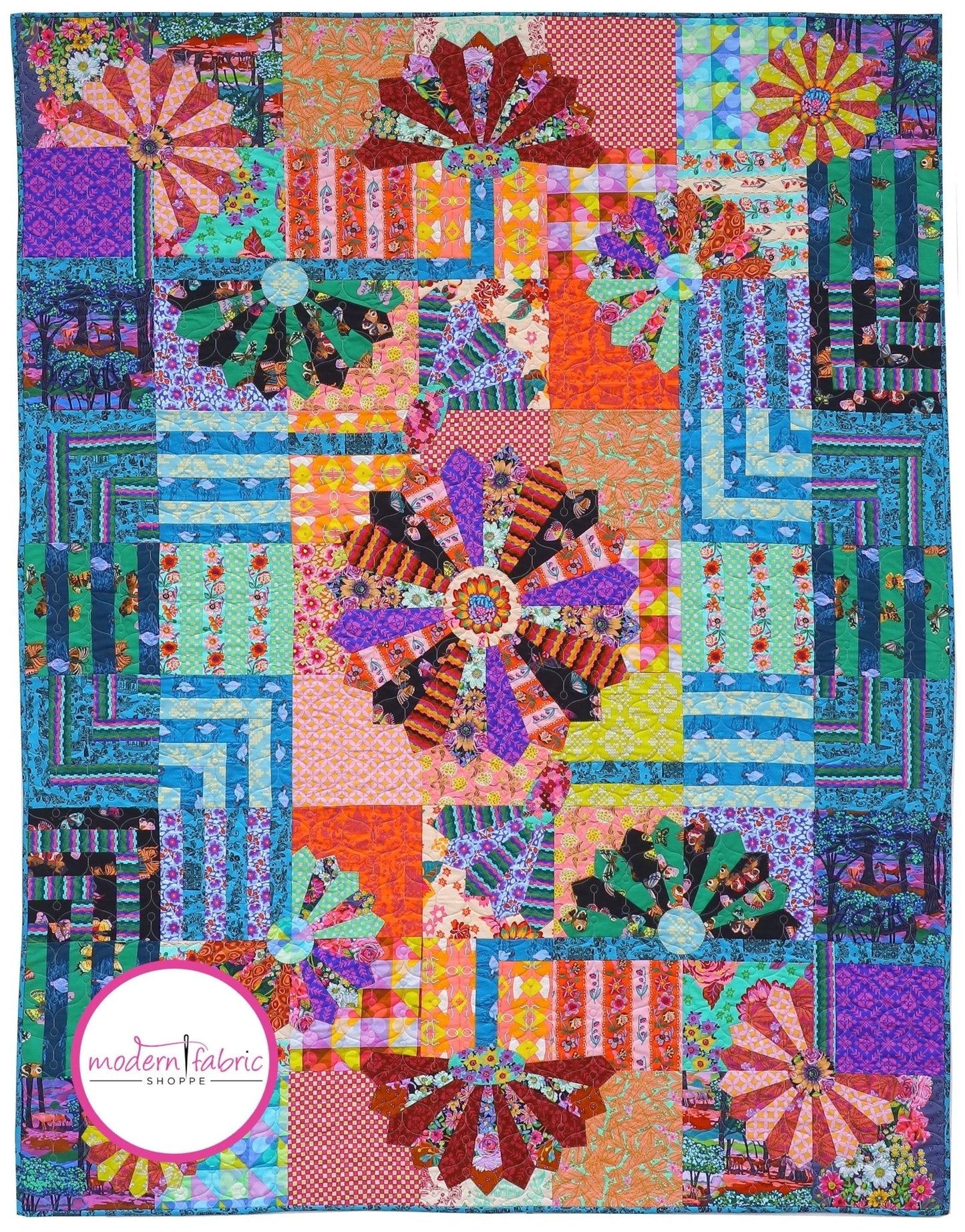 Fenceline Quilt Kit 63" x 81" Anna Maria Horner Free Spirit