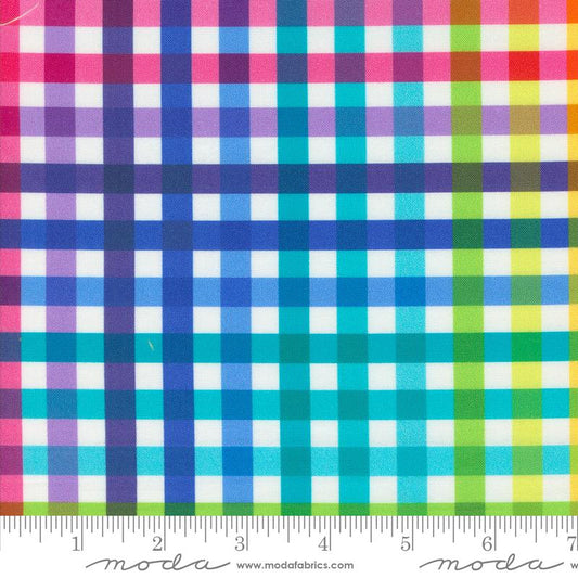 Fiesta Picnic Party Checks and Plaid Multi Me and My Sister Designs Moda Cotton Fabric