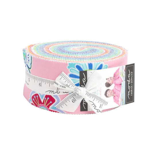 Fiesta 2.5" Strips Me and My Sister Designs Moda Cotton Fabric