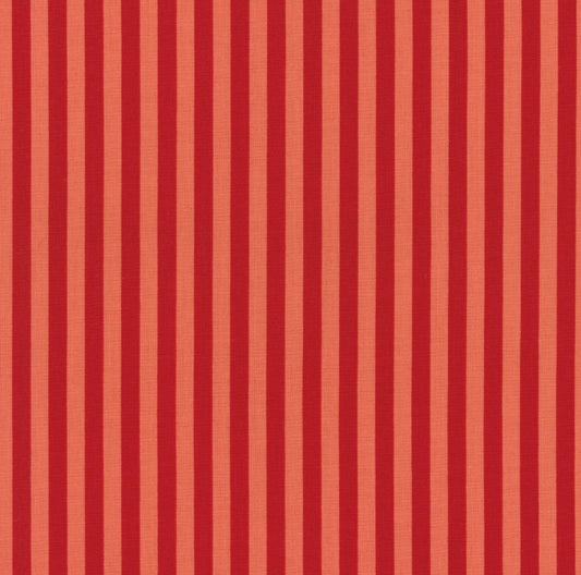 Firecracker Stripes Red Hen My Mind's Eye Riley Blake Designs Cotton Fabric RB-C17205-REDHEN