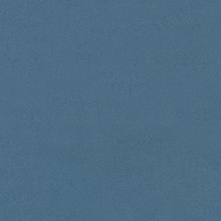 Flannel Solid 2-Ply Flannel Stronger & Loftier Denim Blue Robert Kaufman Cotton Fabric RK-F019-1452