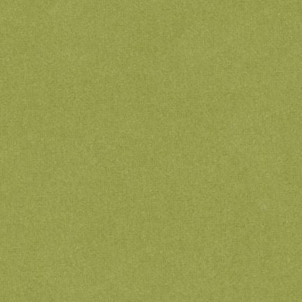 Flannel Solid 2-Ply Flannel Stronger & Loftier Olive Green Robert Kaufman Cotton Fabric RK-F019-1263