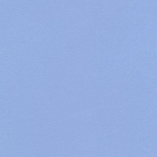 Flannel Solid 2-Ply Flannel Stronger & Loftier Periwinkle Blue Robert Kaufman Cotton Fabric RK-F019-1285
