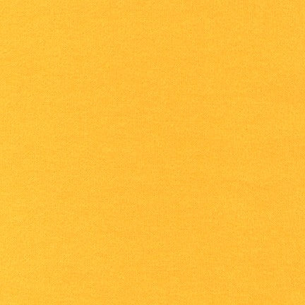 Flannel Solid 2-Ply Flannel Stronger & Loftier Yellow Robert Kaufman Cotton Fabric RK-F019-1395