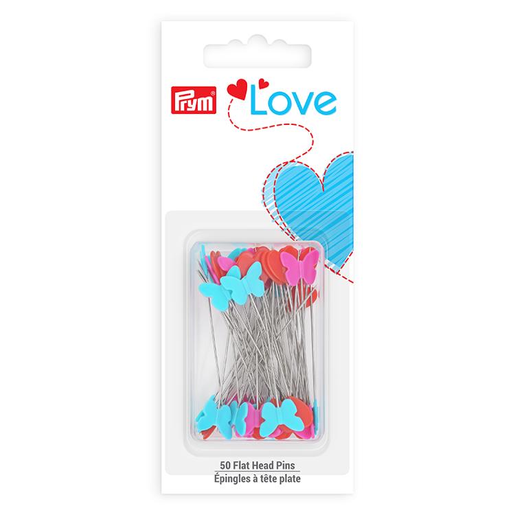 Flat Head Pins 50 ct Prym Love Dritz DRITZ-60100
