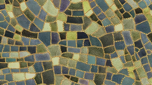 Flora and Form Metallic Crackle Labradorite Essoldo Design Windham Cotton Fabric WF-54780DM-1