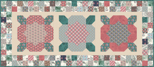 Flora from Mansfield Park Runner Boxed Kit 18"x42" Riley Blake Designs RB-KT-15191