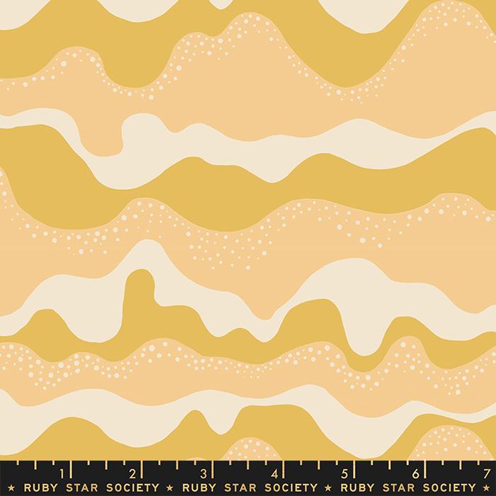 Floradora Sea and Sky Geometric Butternut Yellow Jen Hewett of Ruby Star Society Moda Cotton Fabric