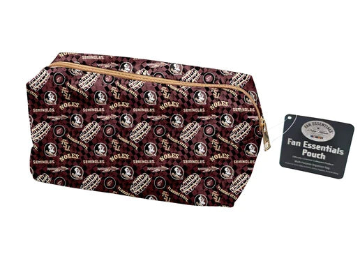 Florida State Seminoles NCAA Collegiate Bag Pouch Large Medium and Wristlet Collection Sykel Enterprises FSU-5006