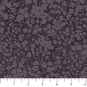 Flourish Rayon 52" Wide Fields Purple Hina Mirza Figo Northcott Fabrics Rayon Fabric NC-R91178-85