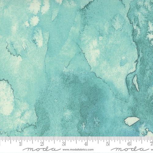 Flow 108" Wideback Aqua Frost Create Joy Project Moda Cotton Fabric