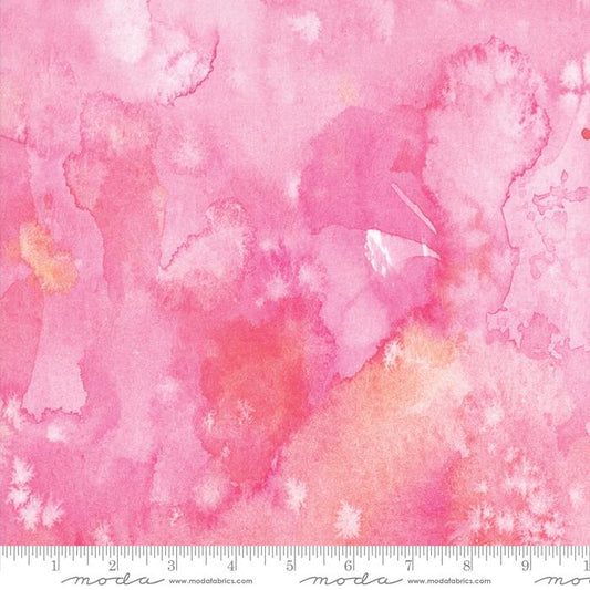 Flow Basics Pink Create Joy Project Moda Cotton Fabric