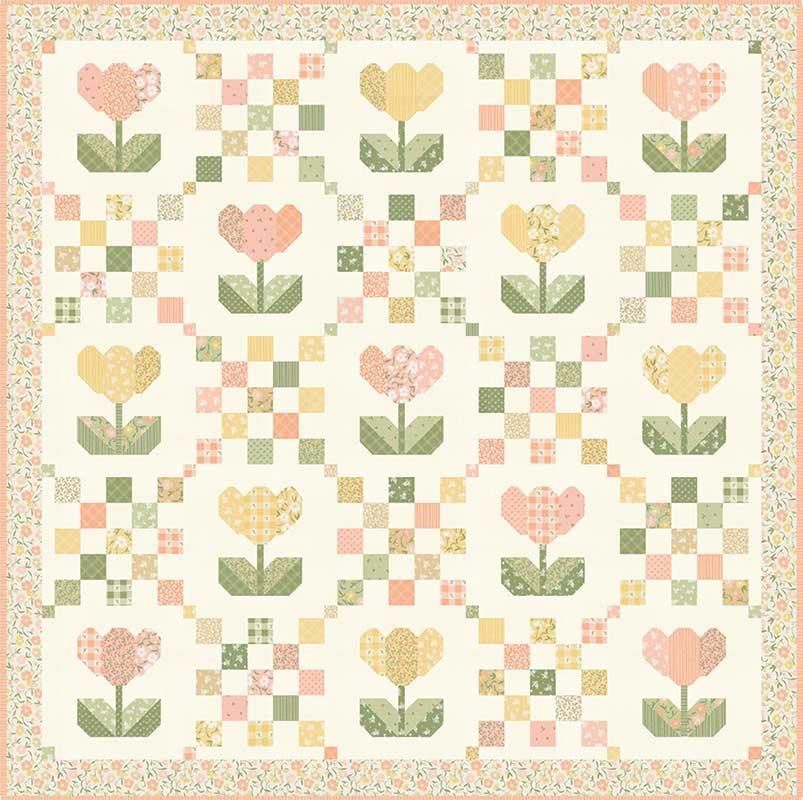 Flower Girl Petal Patches Quilting Pattern Heather Briggs My Sew Quilty Life