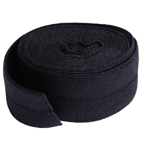 Fold Over Elastic 2yd Black By Annie's