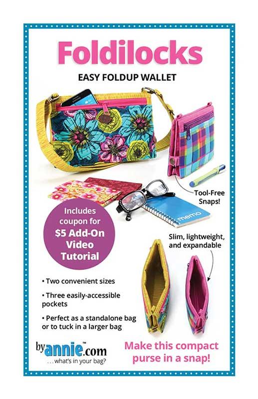 Foldilocks Bag/Tote Pattern Annie Unrein Patterns By Annie PBA-316