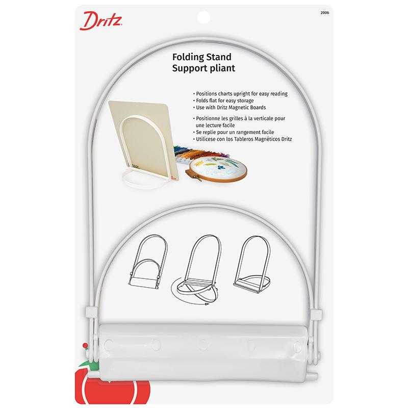 Folding Stand Book Paper Fabric Holder Metal Dritz DRITZ-2006