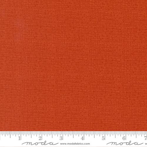 Thatched Forest Frolic  Basic Copper Orange Robin Pickens Moda Cotton Fabric