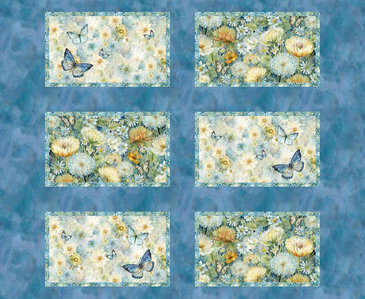 Forest Whisper Placemat Panel 36" Whisper Timeless Treasures Cotton Fabric TT-PANEL-CD3769-WHISPER